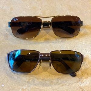 Two (2) Ray-Ban Sunglasses made in Italy